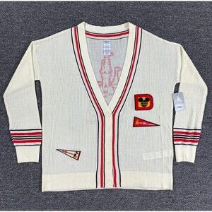 Walt Disney World Sweater Adult Extra Large Varsity Cardigan 50th Vault XL
